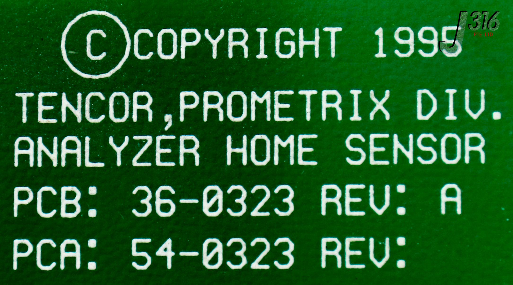 22736 TENCOR PCB, ANALYZER HOME SENSOR, 54-0323 36-0323 | eBay
